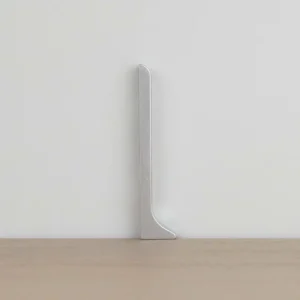 Beste Prijs Set eindstukjes geborsteld zijdeglans zilver (bij 5502) - Aluminium bewerkt - 10 x 80 mm